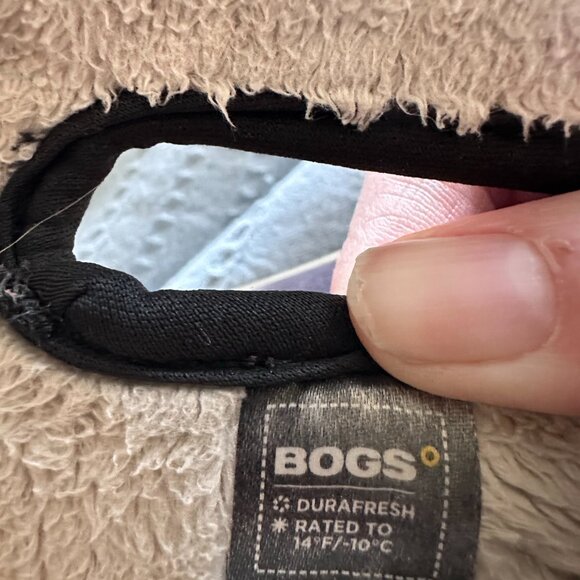 Bogs Baby Bogs II Solid Black Baby Boots Size 6 Waterproof Insulated Toddler - Picture 6 of 6